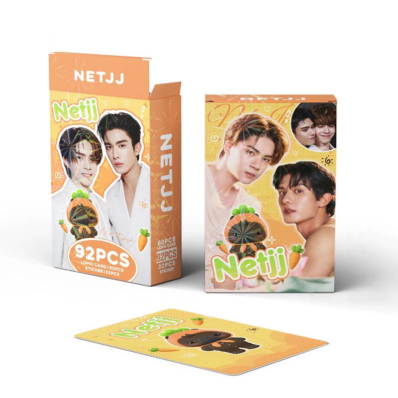 Sticker Sheet Set - 92Pcs/Set NetJJ Thai BL Actor Lomo