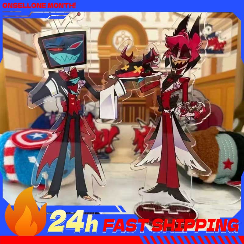 2pcs Hazbin Anime Peripherals  - Merchandise Anime review and price