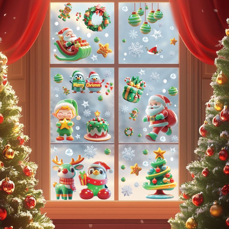 9 Sheets/set of Christmas Tree - Sticker Sheet Set review and price