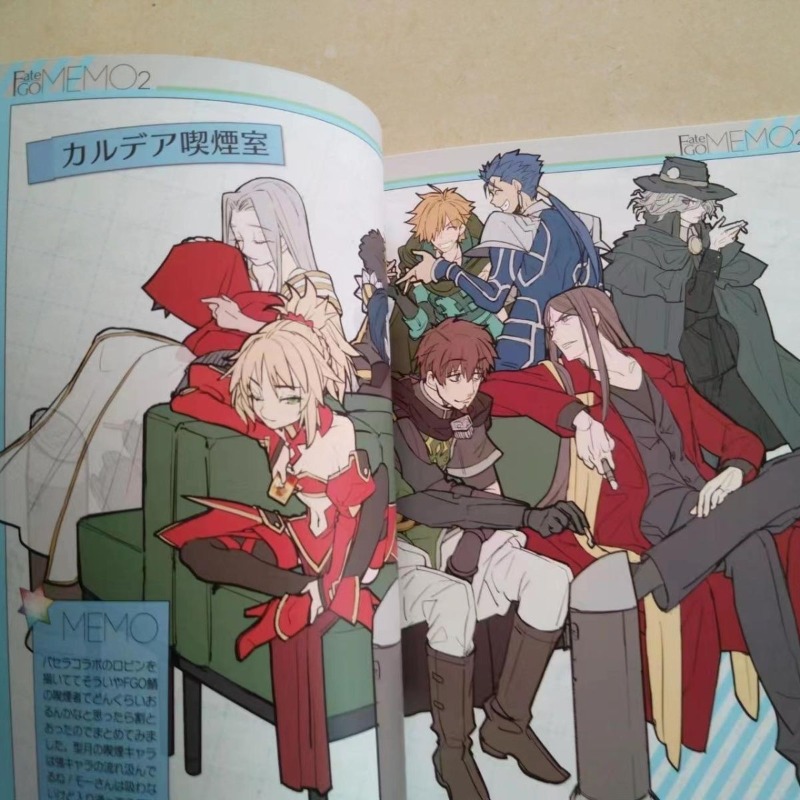 2 books Fate GO MEMO 1 2 Art B - Fate Anime Merchandise review and price
